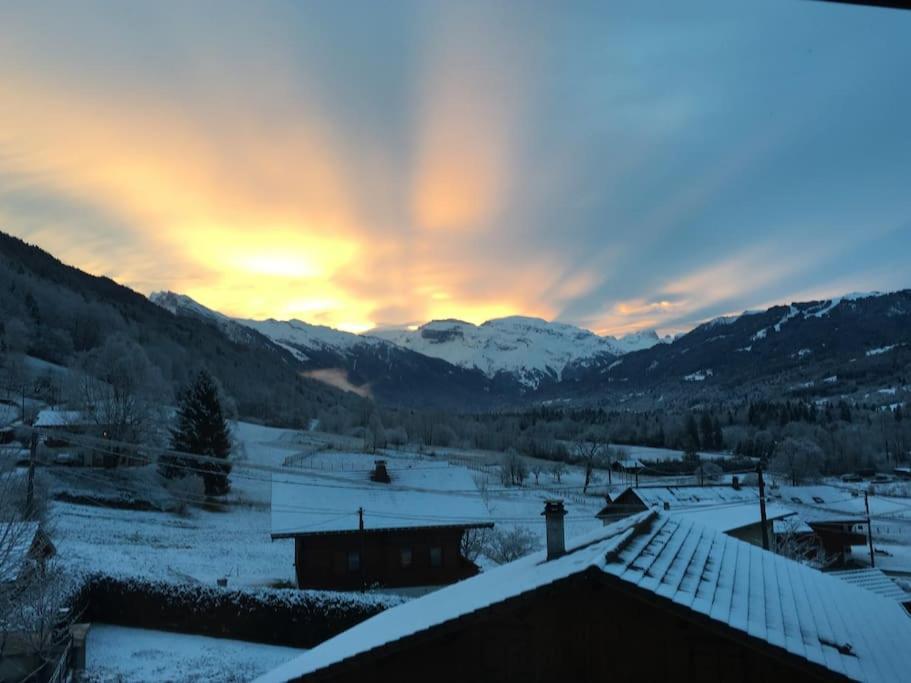 Dans Hameau, Pres Des Pistes Logement De Plein Pied Au Calme Taninges Luaran gambar